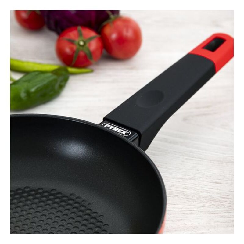 Non-stick-panna Pyrex Sabor Svart Aluminium, Mått: 22 cm - 5