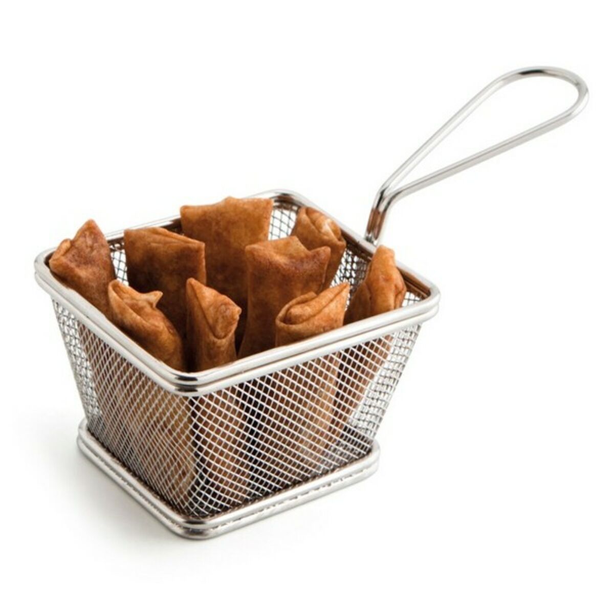 Korg för servering av apertiffer Quid Select Stål Metall, Mått: 10 x 9 cm - 8