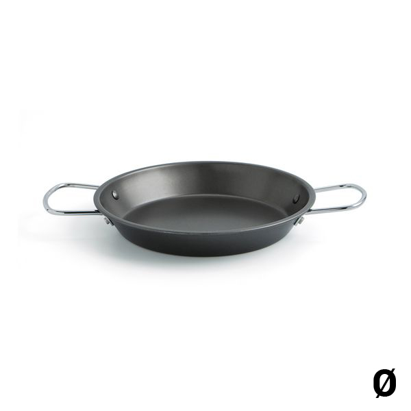 Gryta Quid Senia överdraget stål, Mått: Ø 15 cm