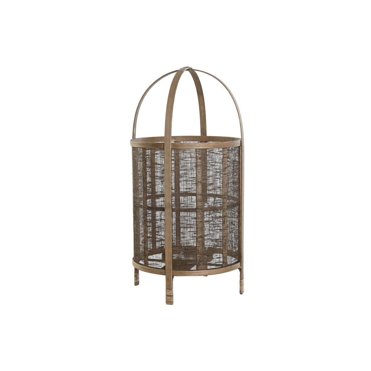 Ljusstakar DKD Home Decor Naturell Brun 31 x 31 x 60 cm