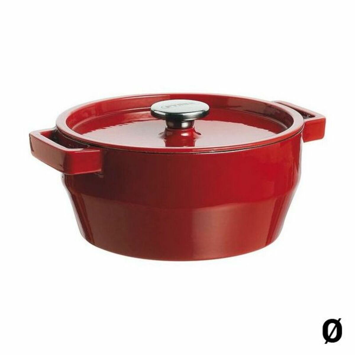 Kastrull med lock Pyrex Slow Cook Gjutjärn, Kapacitet: 3,6 L - 4