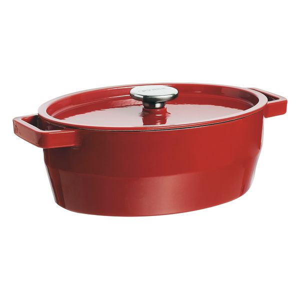 Kastrull med lock Pyrex Slow Cook Gjutjärn, Kapacitet: 5,8 L - 2