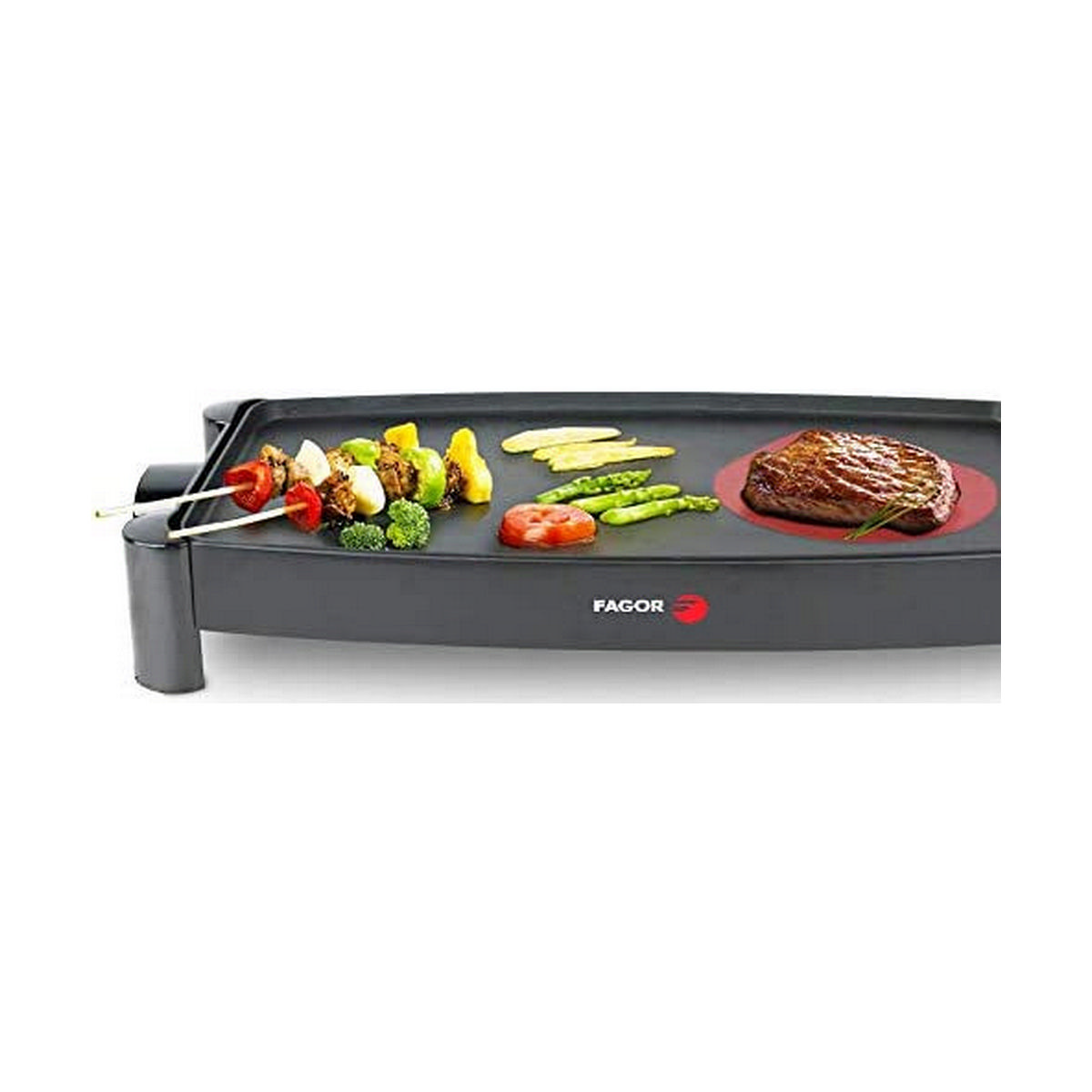 Grillplatta FAGOR FG022 Svart 2200 W - 4