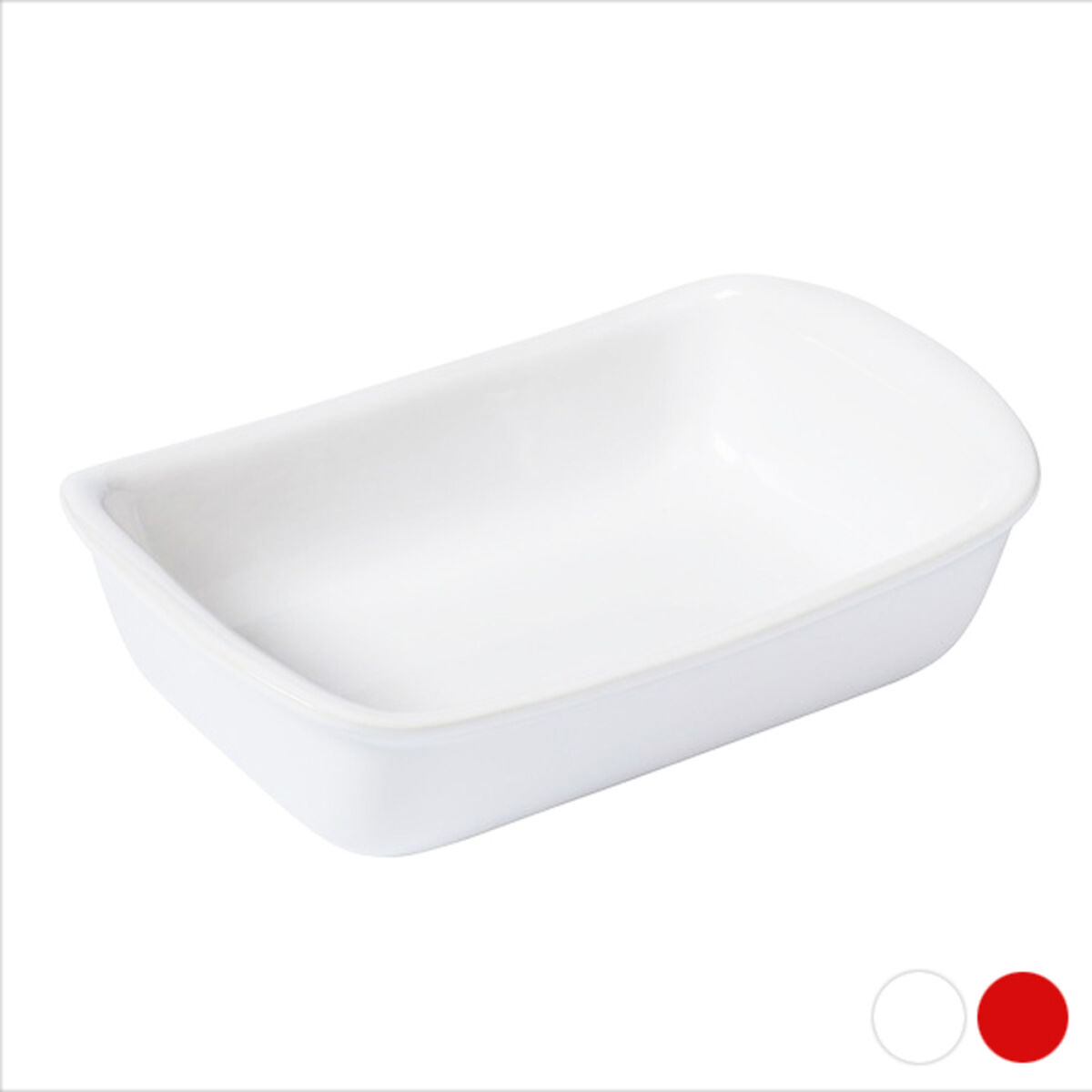 Ugnsform Pyrex Supreme Vit Keramik (22 x 15 cm), Färg: Röd - 3