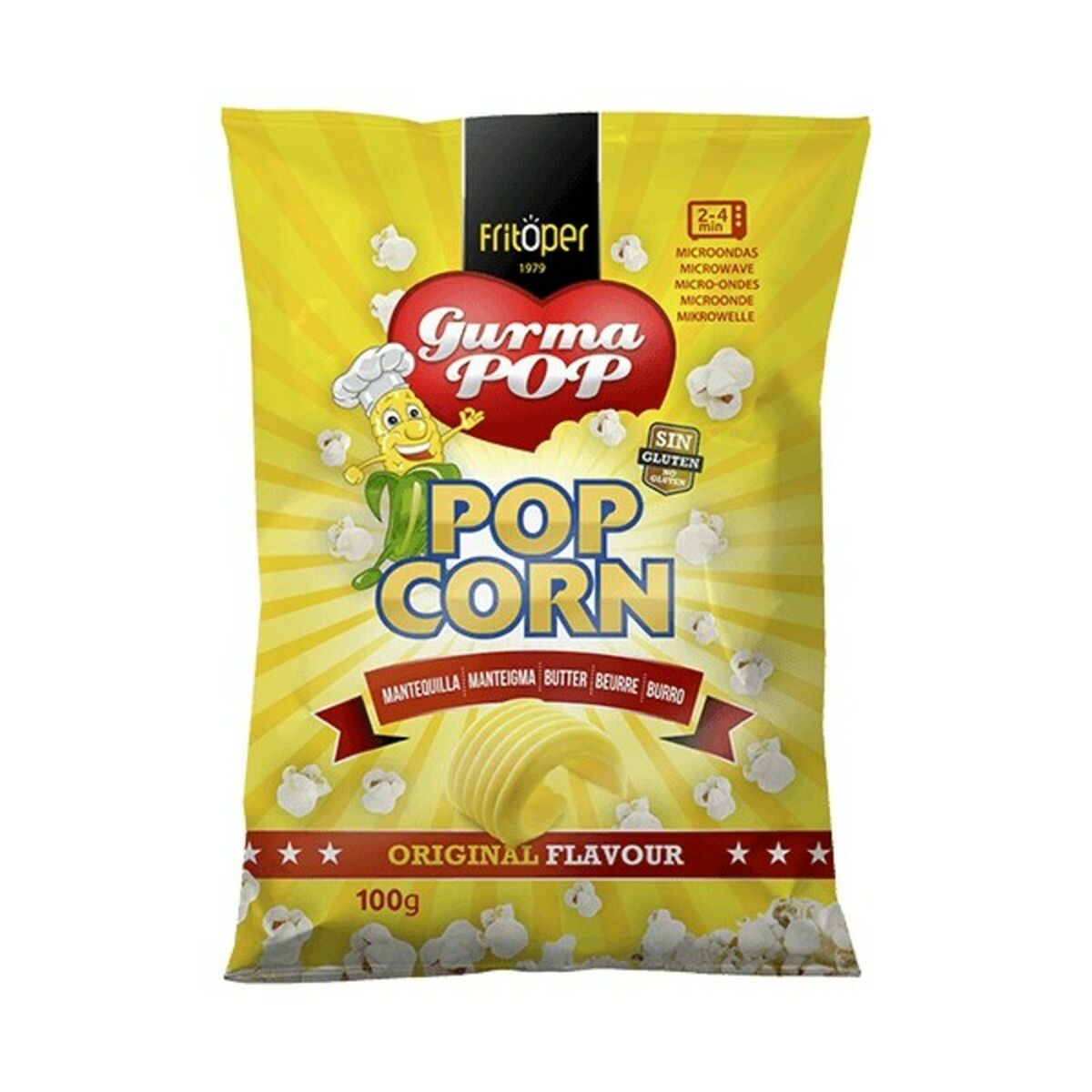 Popcorn Fritoper Smör (100 g) - 2