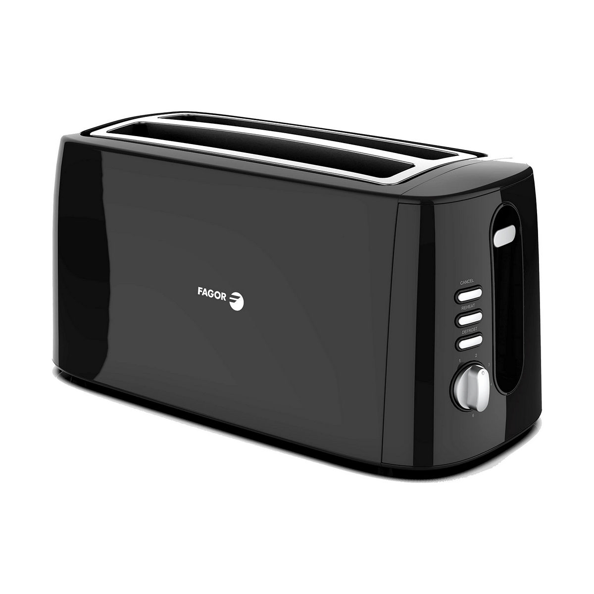 Brödrost FAGOR FGE3206B Svart 1550 W