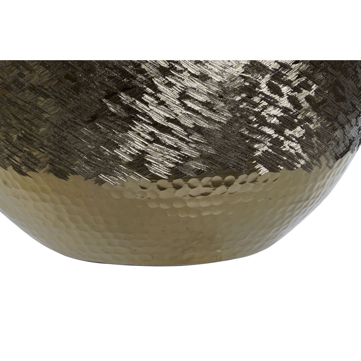 Vas DKD Home Decor Gyllene Silvrig Aluminium Modern 33 x 33 x 29 cm (2 antal) - 2