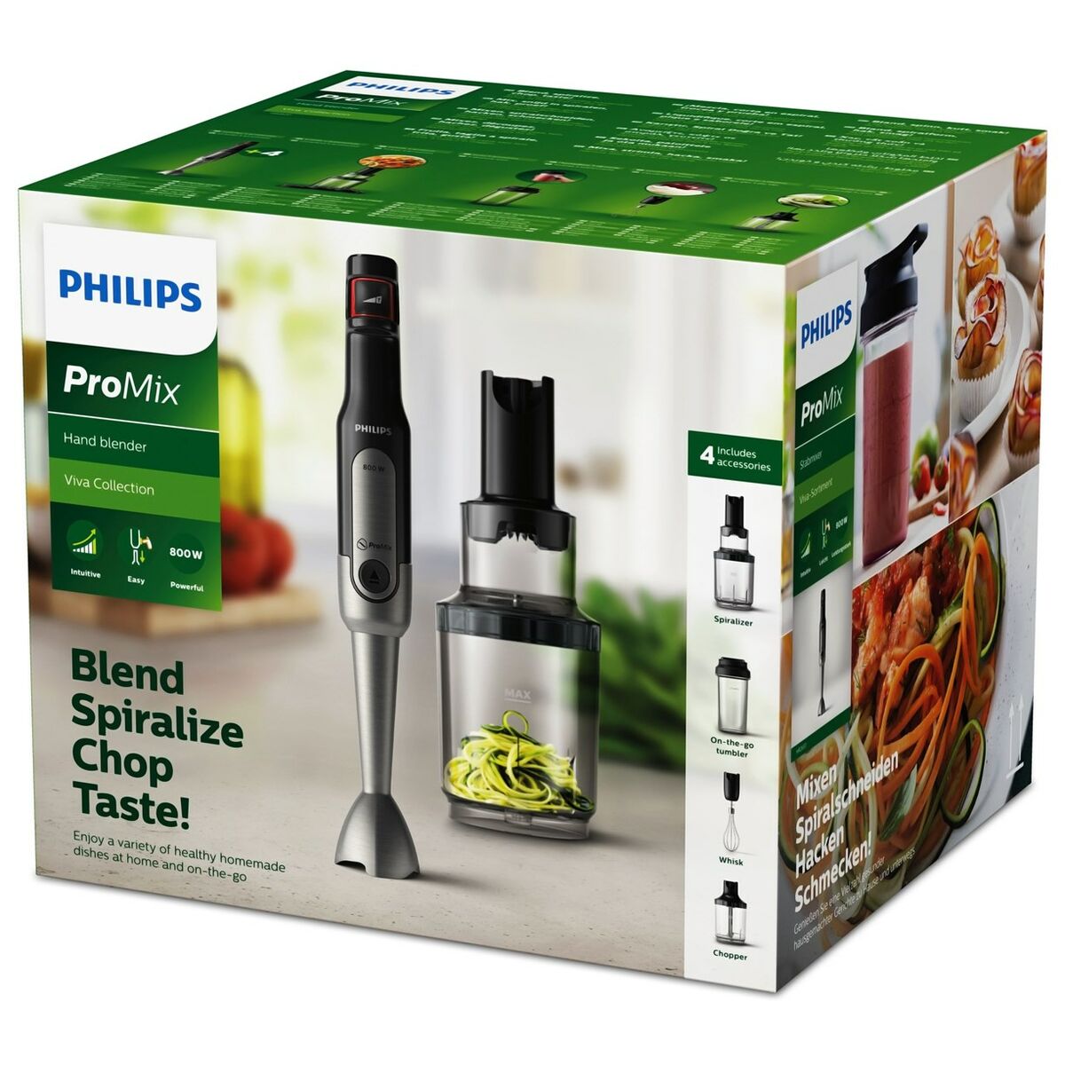 Stavmixer Philips HR2657/90 Svart 800 W - 2