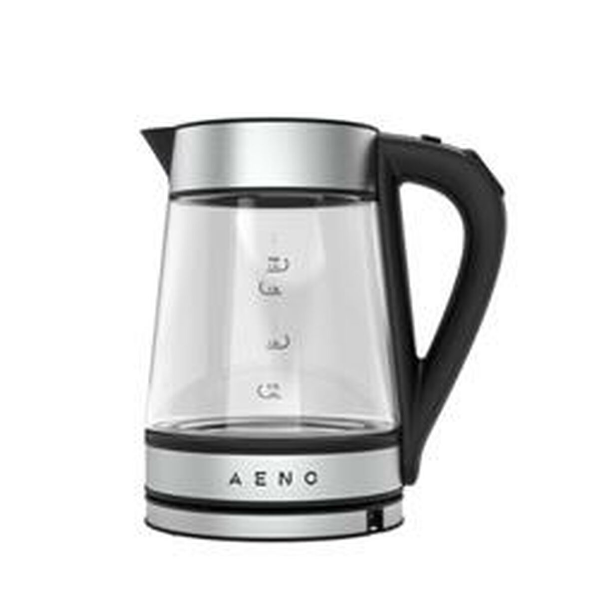 Vattenkokare Aeno EK1 Transparent 1,7 L 2200 W Svart