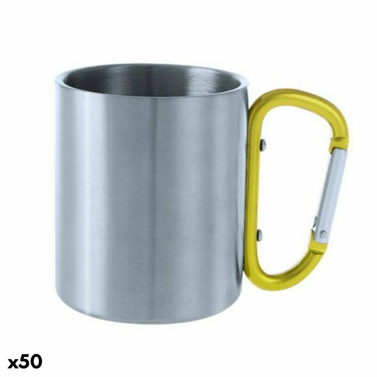 Kopp med handtag i karbinhakeform Top Can Cap 144509 (210 ml) (50 antal), Färg: Grön
