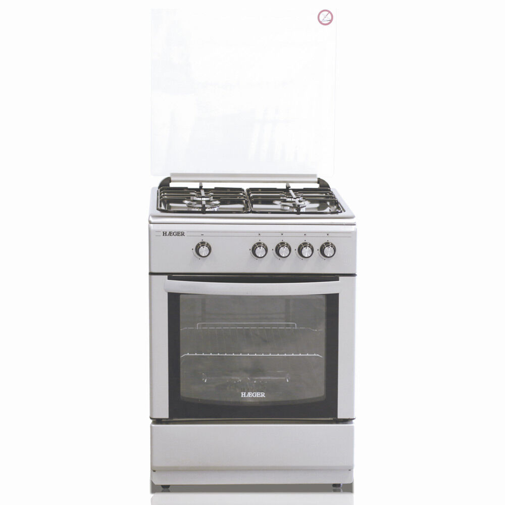 Gasspis Haeger GC-SS6.011A Svart Metallic Matt Ugn (61 L)
