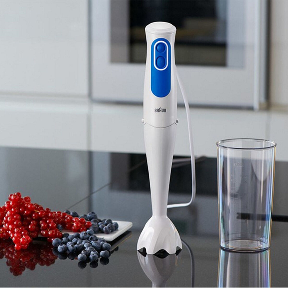 Mixer Braun MQ 3000 Smoothie Vit Vit/Blå 700 W 600 ml - 3
