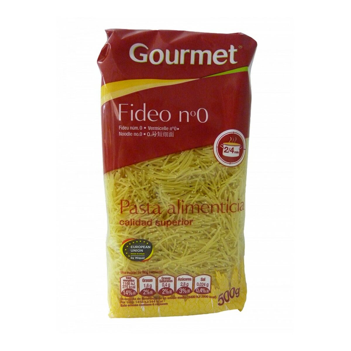 Nudlor Gourmet Nº0 (500 g) - 2