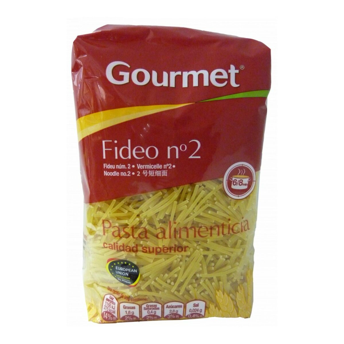 Nudlor Gourmet Nº2 (500 g)