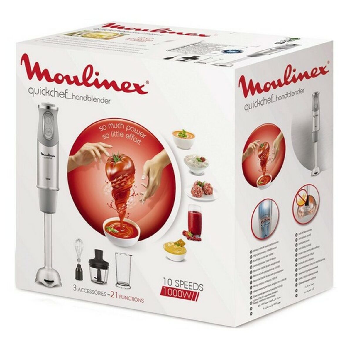 Stavmixer Moulinex Quickchef 1000W - 2