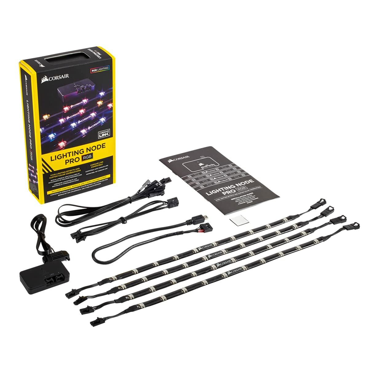 LED trakovi Corsair CL-9011109-WW Svart