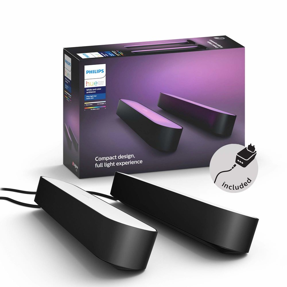 Smart-Lampa Philips Pack doble barra de luces Play