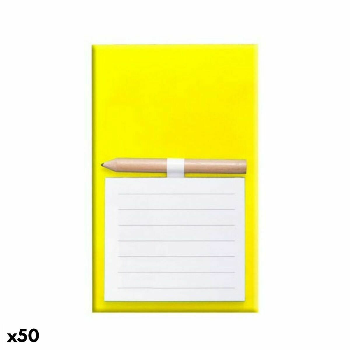 Magnetiskt anteckningsblock 144582 (50 antal), Färg: Blå