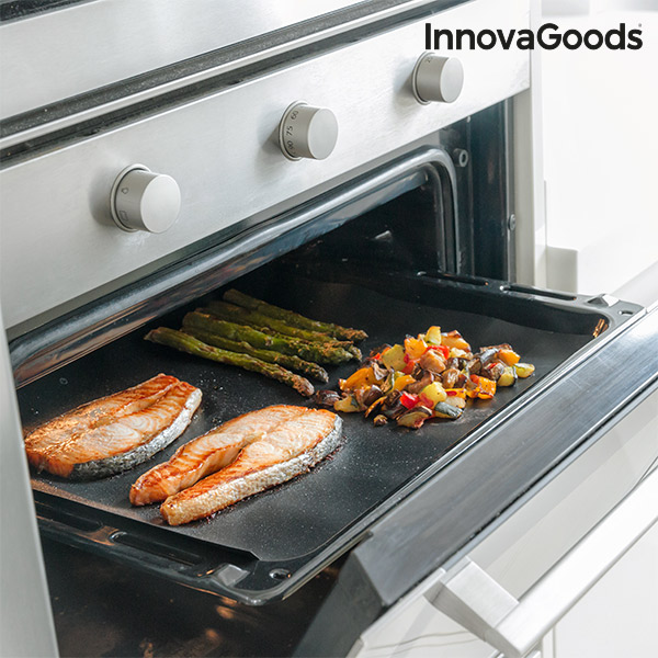 Underlägg för ugn och grill InnovaGoods 2 antal - 6