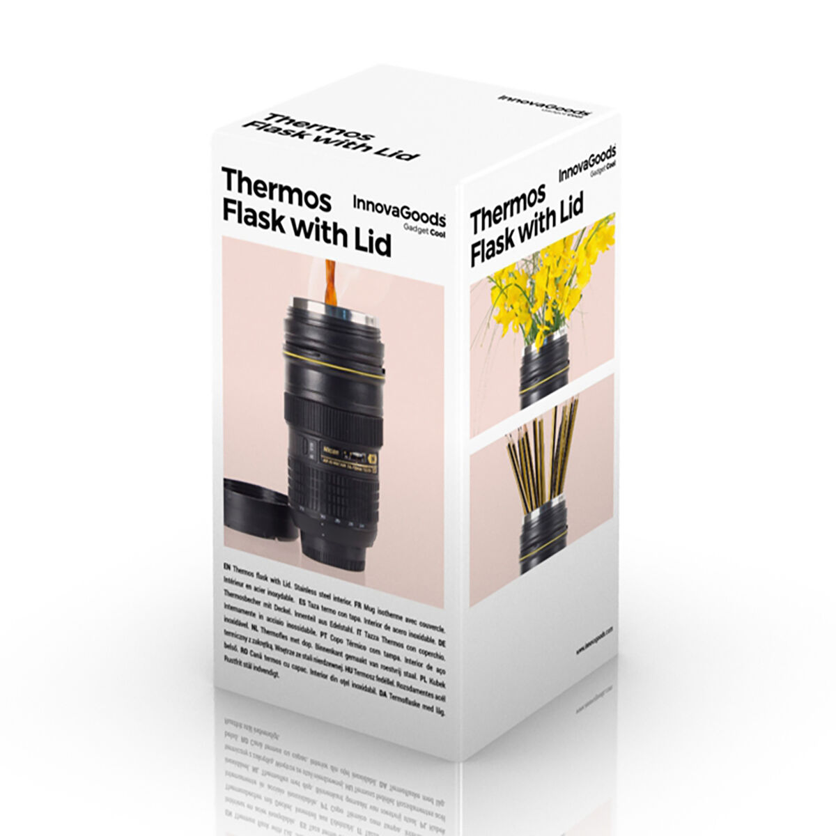Termosmugg med lock InnovaGoods - 21