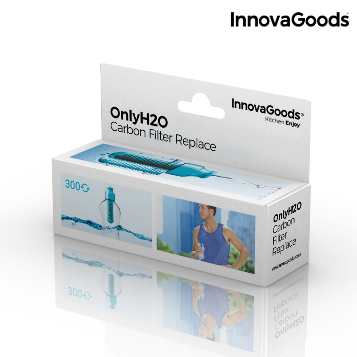 Kolfilterrefill OnlyH2O InnovaGoods - 7