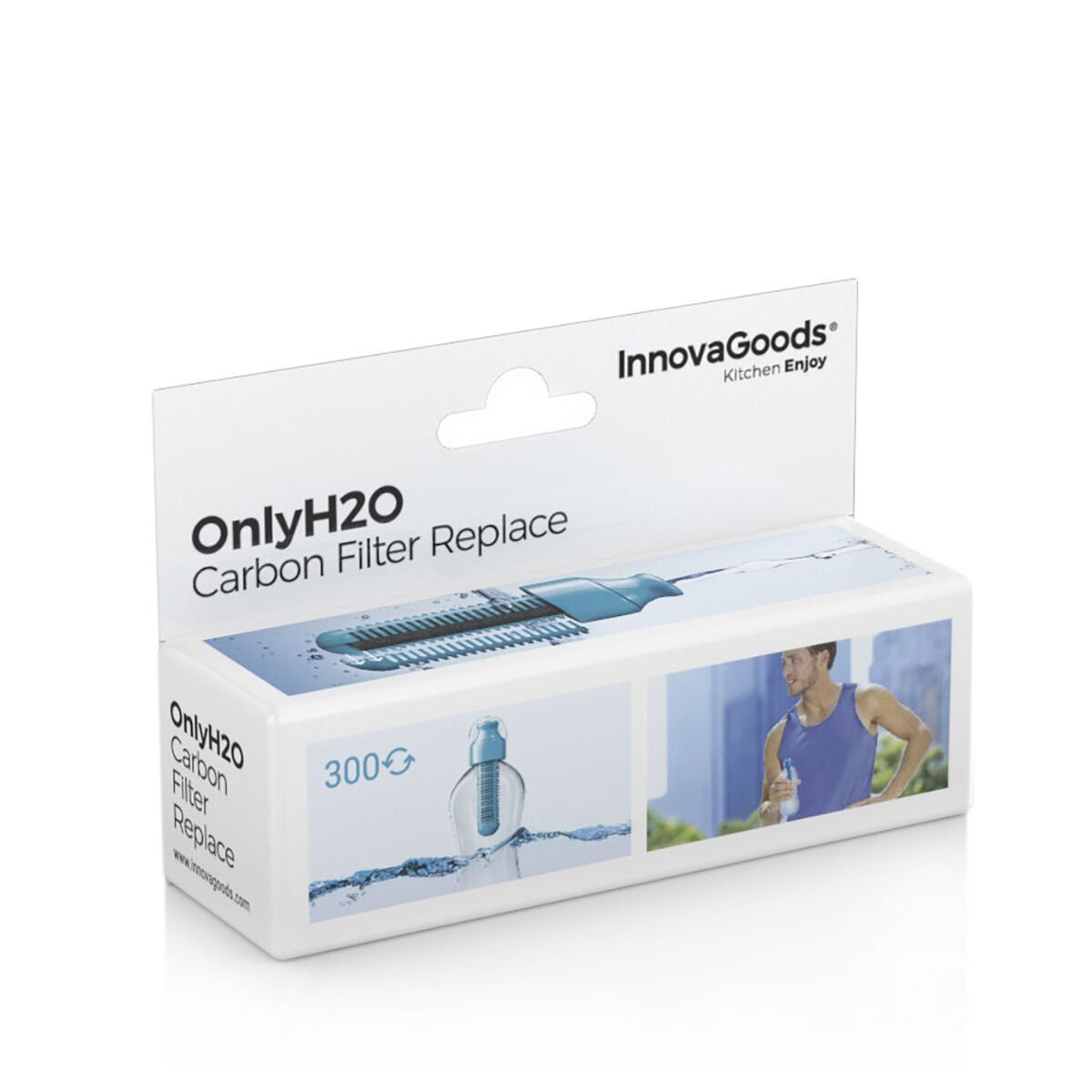 Kolfilterrefill OnlyH2O InnovaGoods - 10