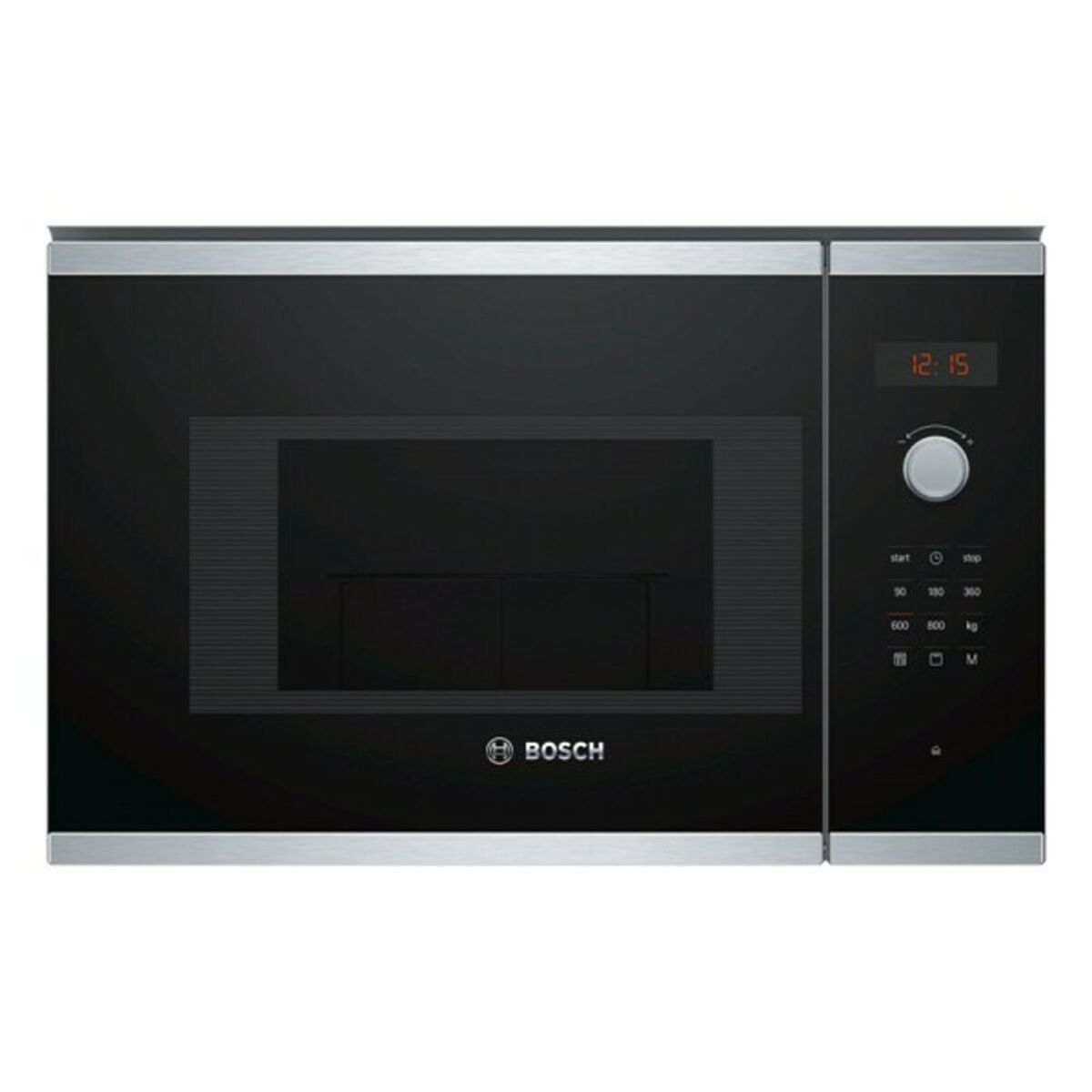 Mikrovågsugn med Grill BOSCH BEL523MS0 20 L LED 1270W Svart/Silvrig Silvrig 800 W 20 L