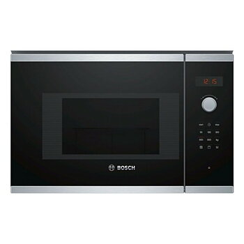 Mikrovågsugn med Grill BOSCH BEL523MS0 20 L LED 1270W Svart/Silvrig Silvrig 800 W 20 L