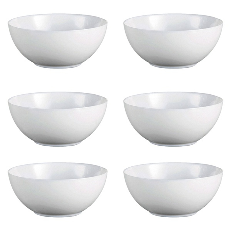 Skålset Luminarc Diwali Vit Glas (18 cm) (6 pcs) - 3