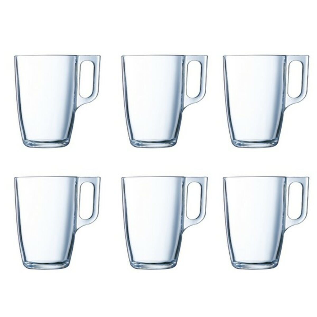 Koppset Luminarc Nuevo Transparent Glas (320 ml) (6 antal) - 4