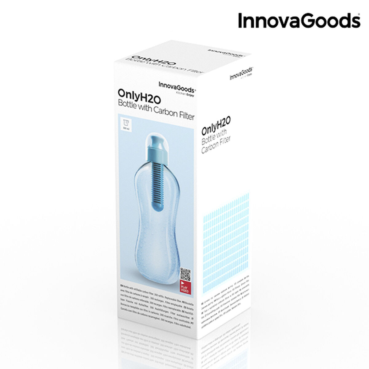Flaska med Kolfilter OnlyH2O InnovaGoods - 8