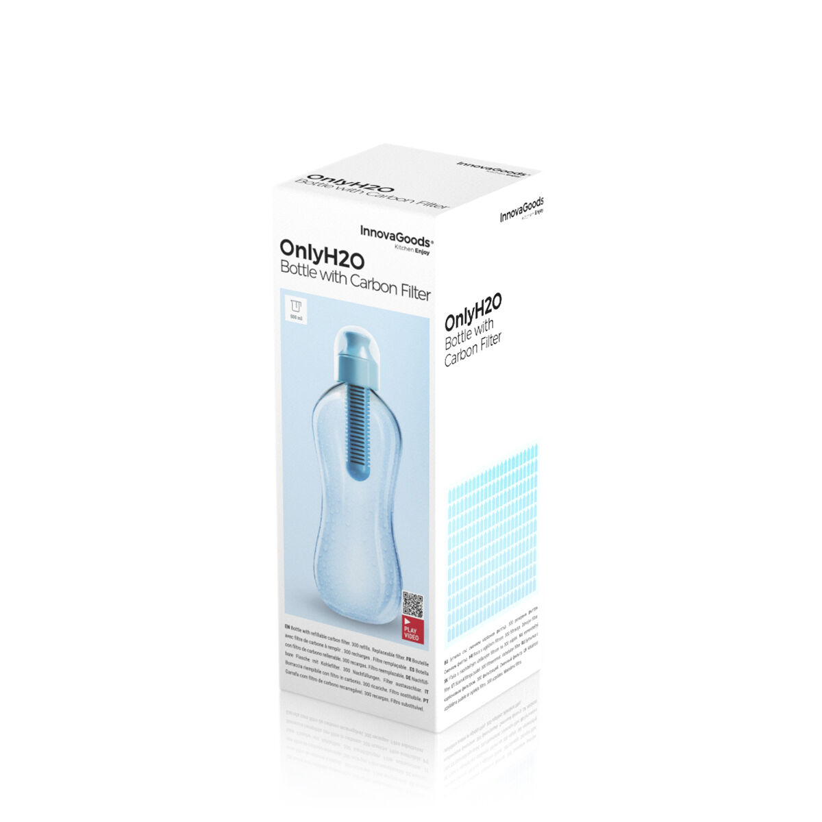 Flaska med Kolfilter OnlyH2O InnovaGoods - 11