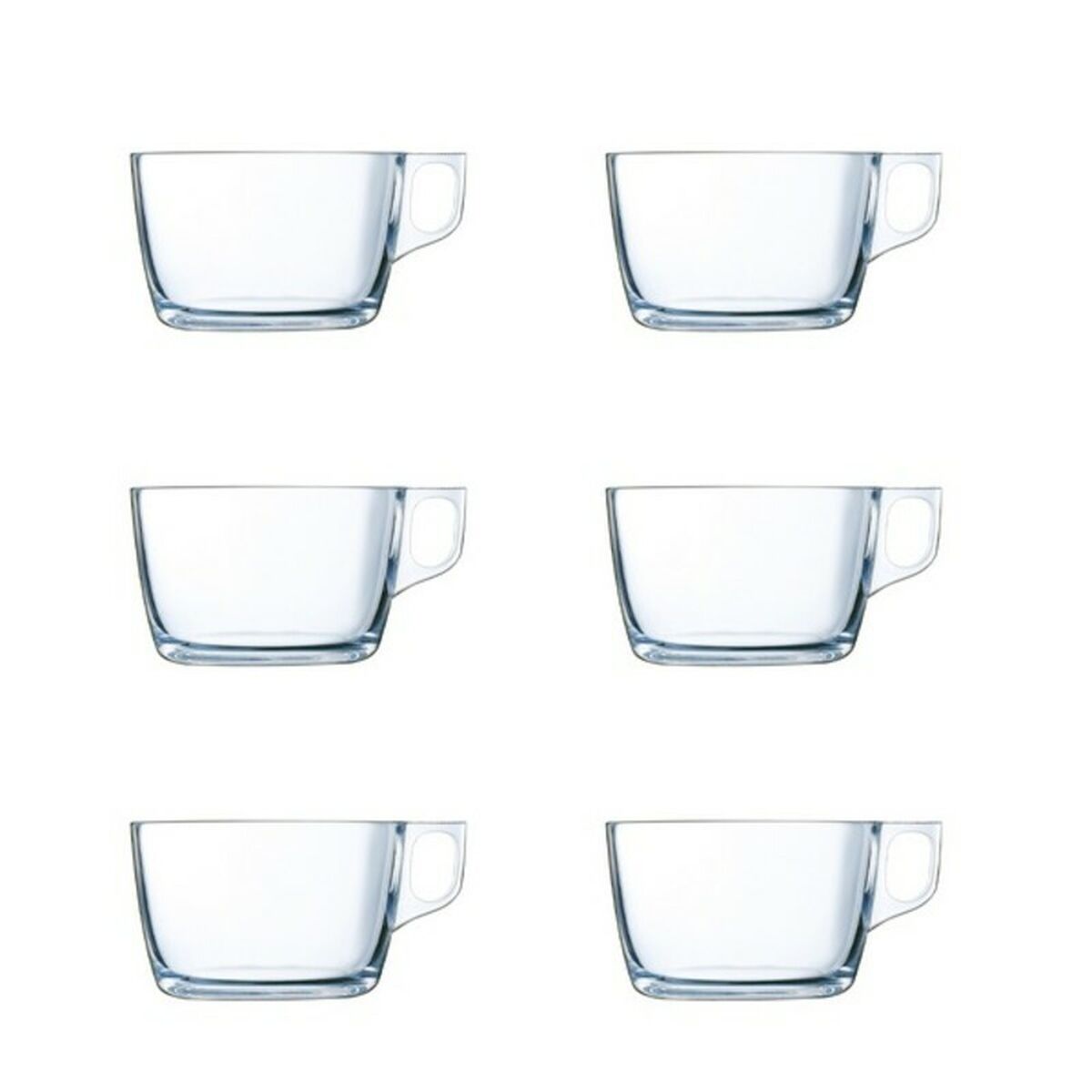Koppset Luminarc Nuevo Transparent Glas (0,5 L) (6 pcs) - 5