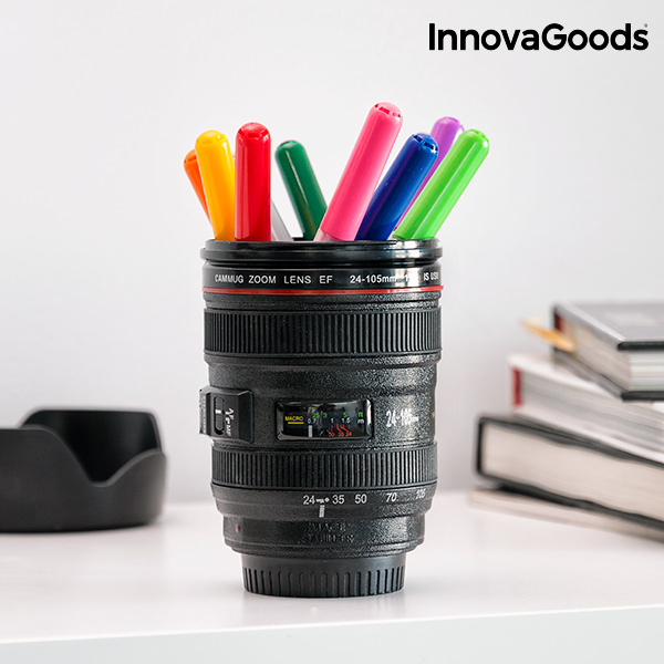 Multifunktionell mugg med lock Thermuffee InnovaGoods - 7