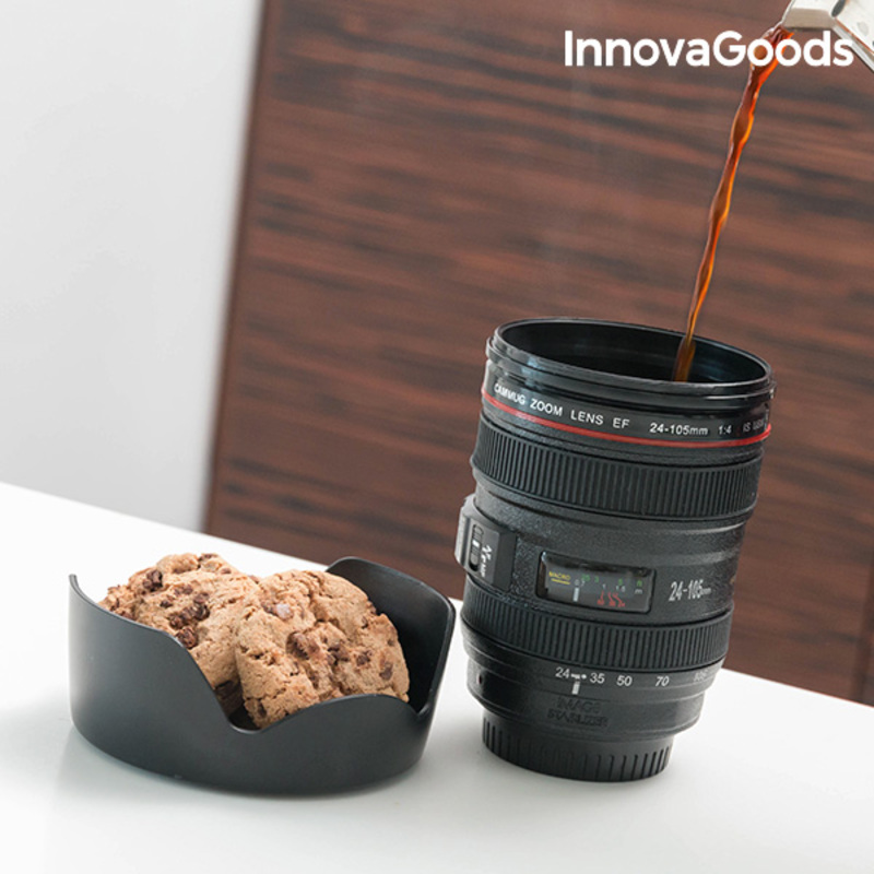Multifunktionell mugg med lock Thermuffee InnovaGoods - 10