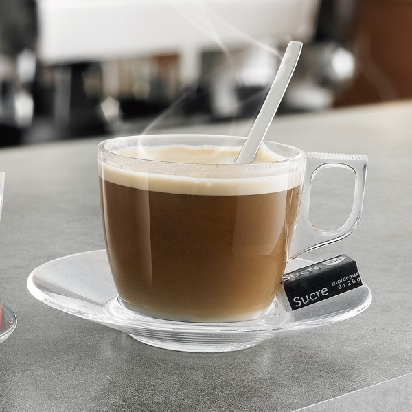 Set med kaffekoppar Luminarc 6 pcs Transparent (22 cl) - 2