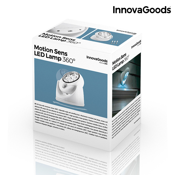 LED lampa med rörelsesensor InnovaGoods - 3