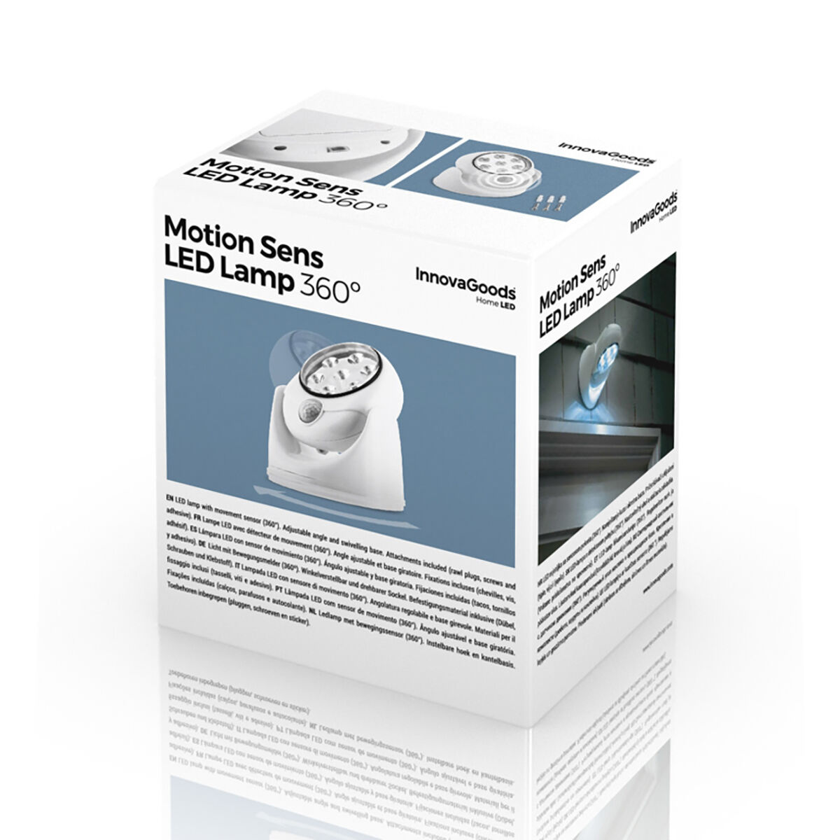 LED lampa med rörelsesensor InnovaGoods - 12