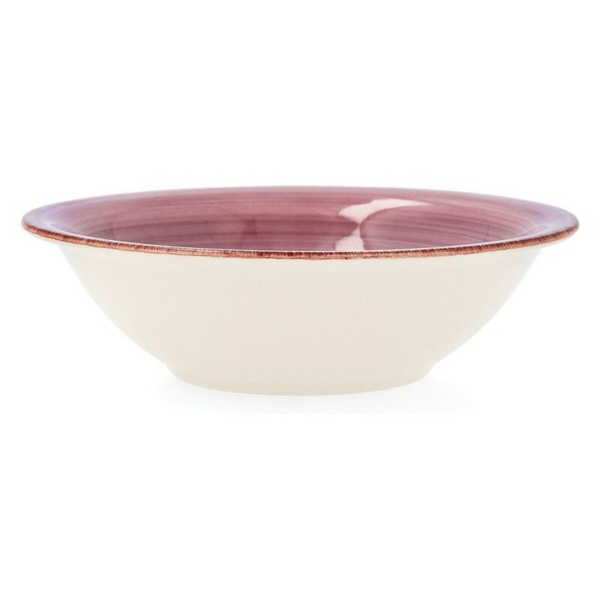 Skål Quid Vita Rosa Keramik 6 antal (18 cm) - 5
