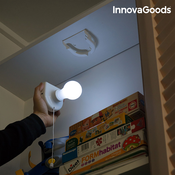 Bärbar LED glödlampa Stilamp InnovaGoods - 3