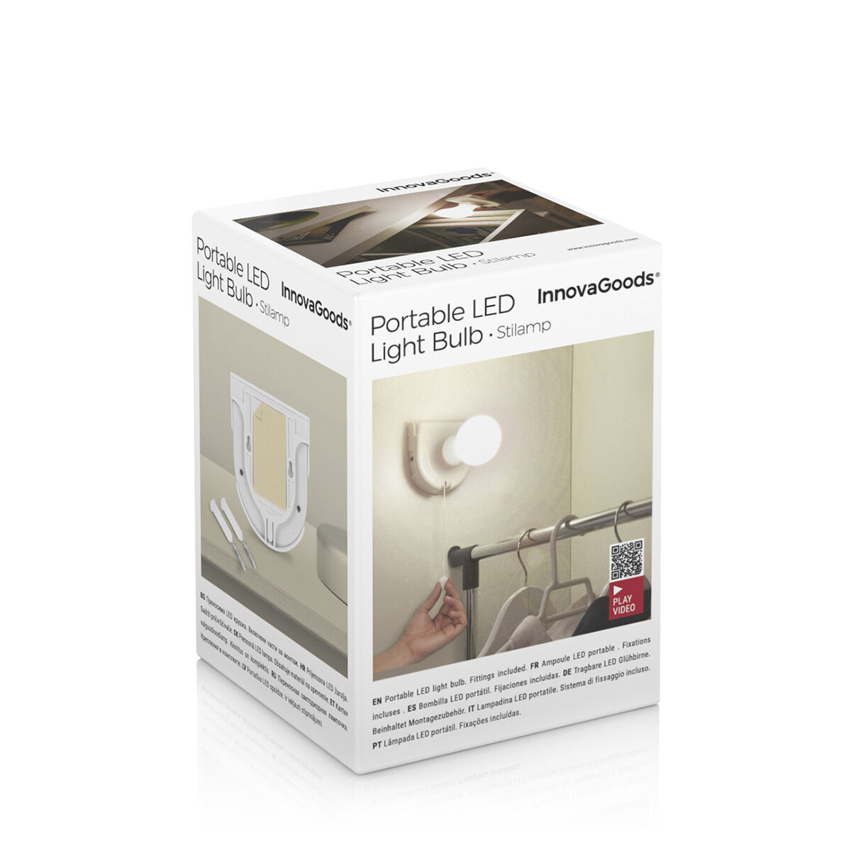Bärbar LED glödlampa Stilamp InnovaGoods - 11