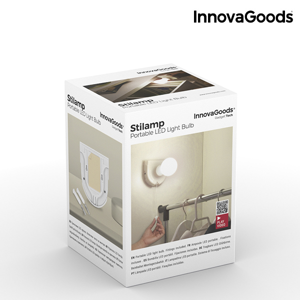 Bärbar LED glödlampa Stilamp InnovaGoods - 8