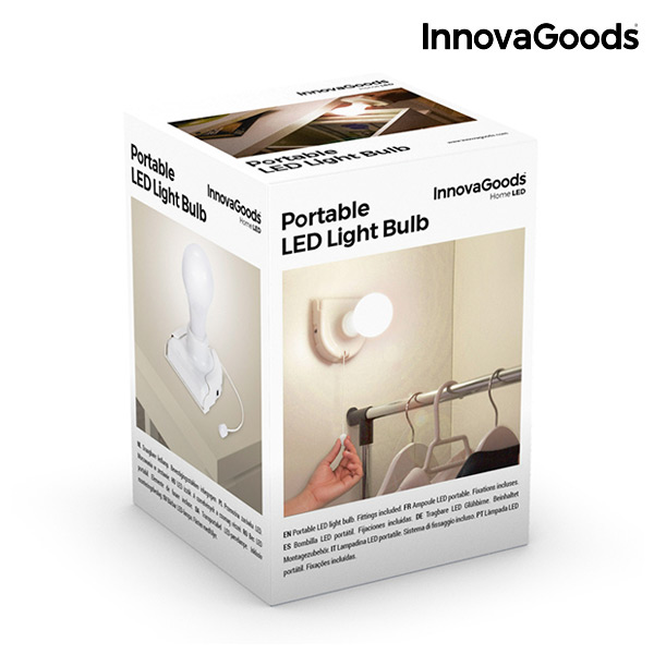 Bärbar LED glödlampa Stilamp InnovaGoods - 2