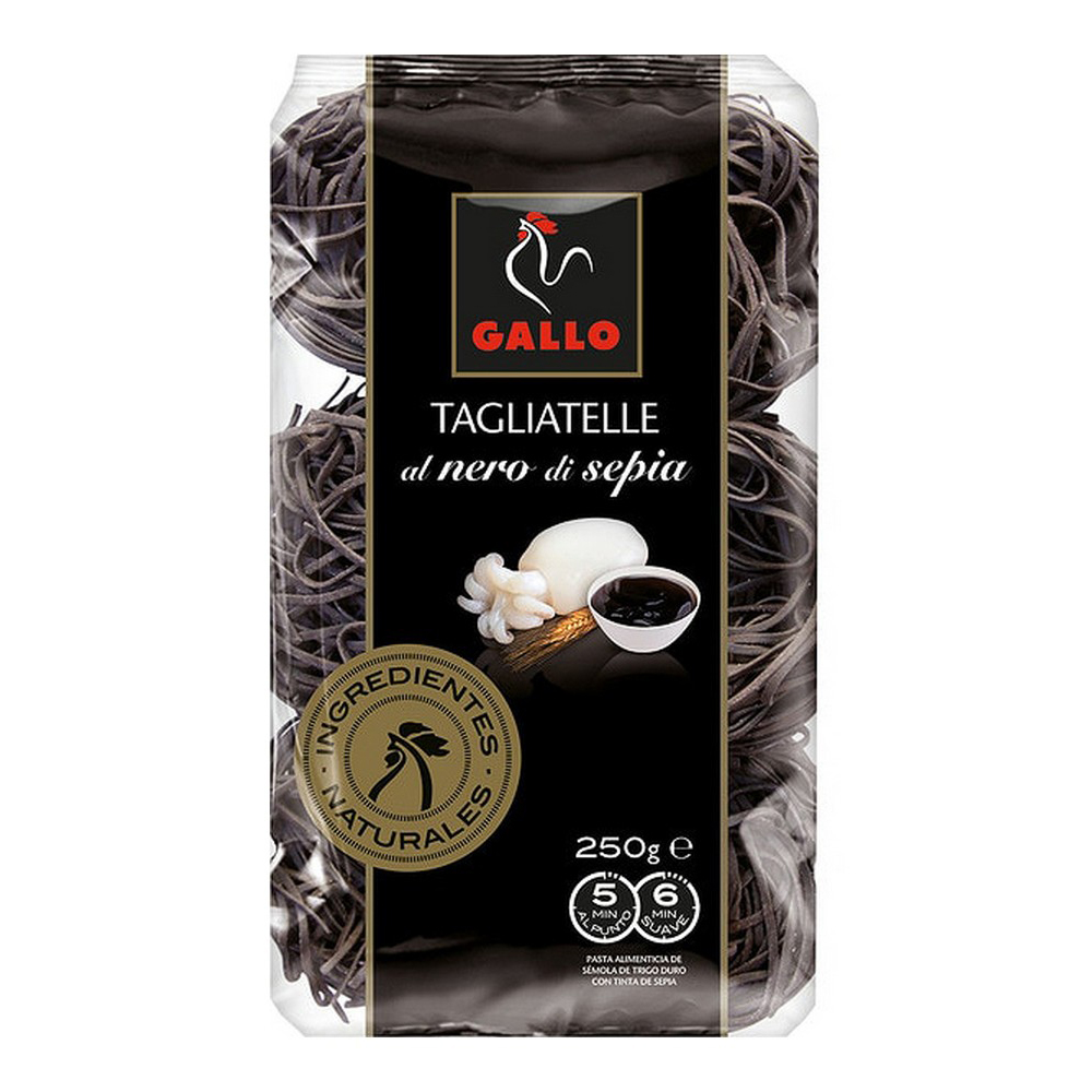 Nudlor Gallo Nero di Sepia Näste (250 g)