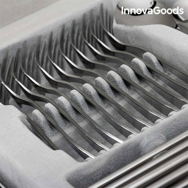 Bestickset i Rostfritt Stål Cook D`Lux InnovaGoods 72 Delar - 15