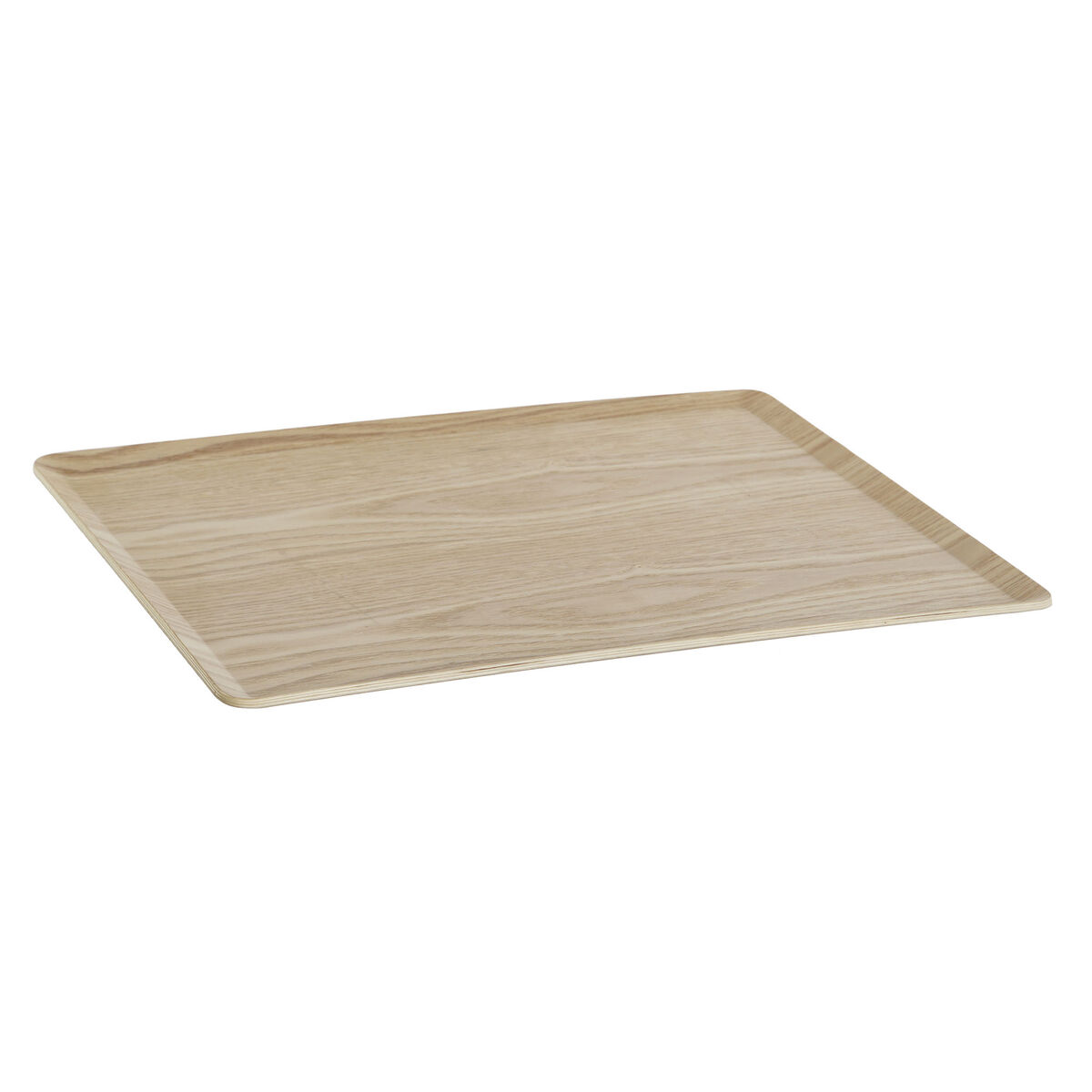 Bricka DKD Home Decor Naturell Bambu 36 x 28 cm