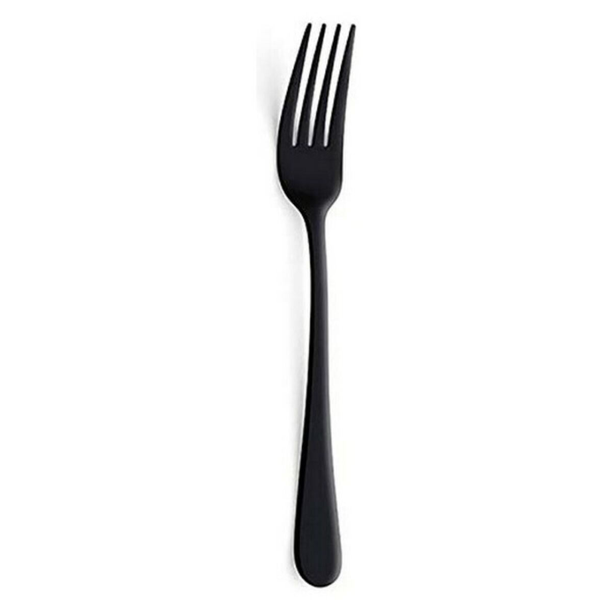 Gaffelset Amefa Austin Negro (12 pcs) Svart Metall 20,7 cm (12 antal) - 3