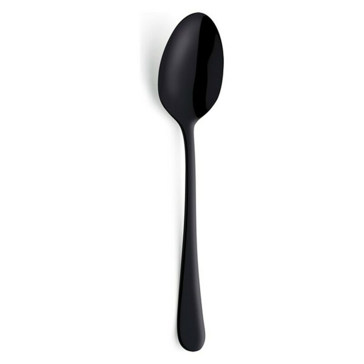 Set med skedar Amefa Austin Negro (12 pcs) Svart Metall (12 antal) - 3