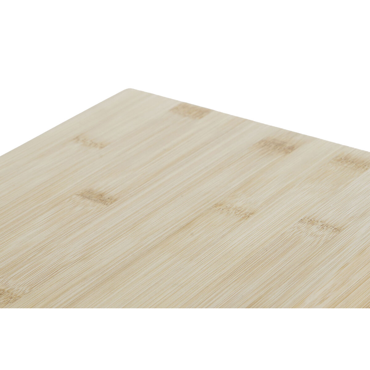 Skärbräda DKD Home Decor Naturell Bambu Rostfritt stål 28 x 21,5 x 4,2 cm - 2