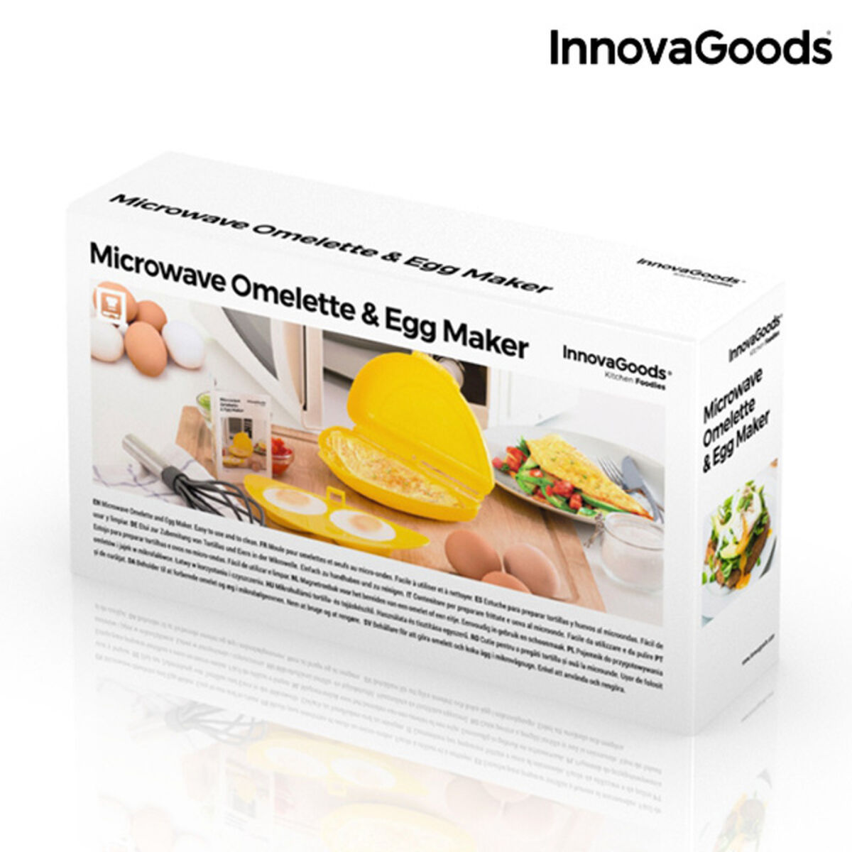 Omelett Tillverkare för Mikrovågsugn InnovaGoods - 6